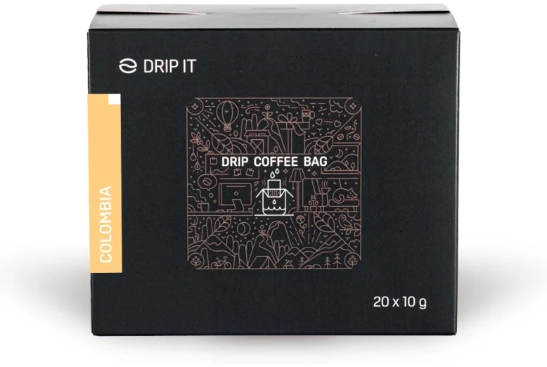 Drip it Káva ve filtru Colombia Sierra Nevada 20 × 10 g