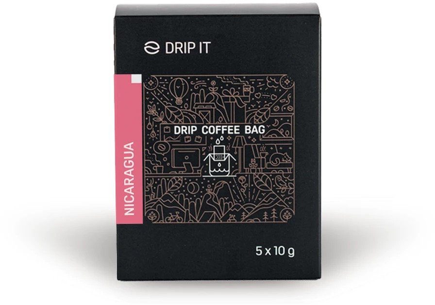 Drip it Káva ve filtru Nicaragua del Rio Coco 5 × 10 g