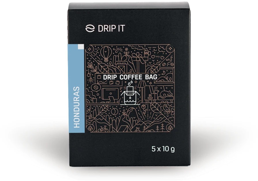 Drip it Káva ve filtru Honduras Las Capucas 5 × 10 g