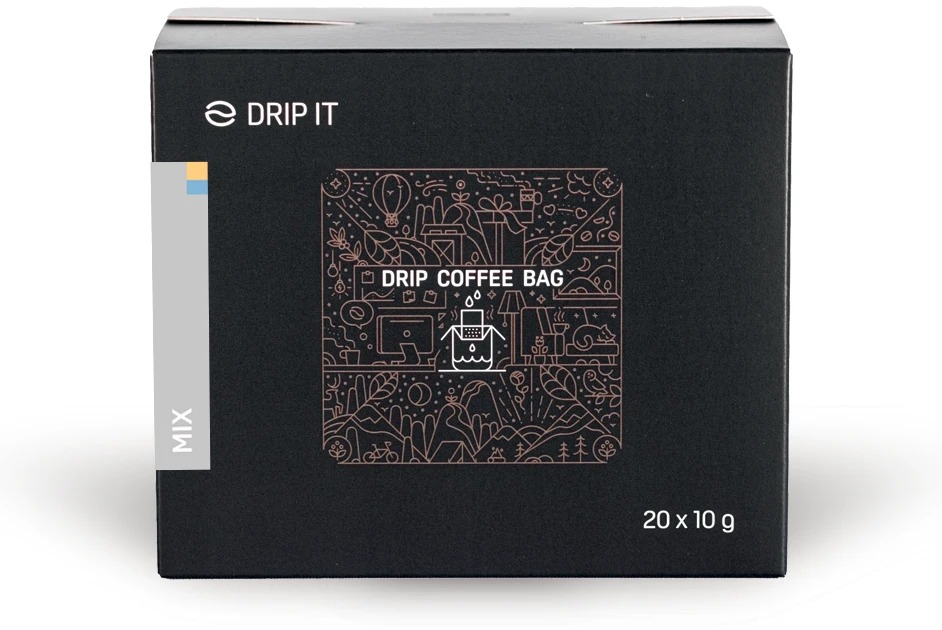 Drip it Káva ve filtru Mix Colombia, Honduras 20 × 10 g