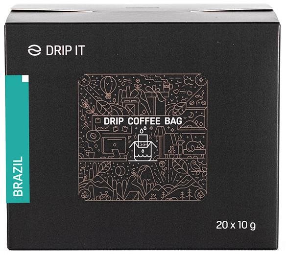 Drip it Káva ve filtru Brazil Minas Gerais 20 × 10 g
