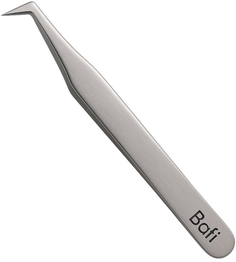 BAFI Profesionální pinzeta na řasy PROFI 14 - L, zakřivená