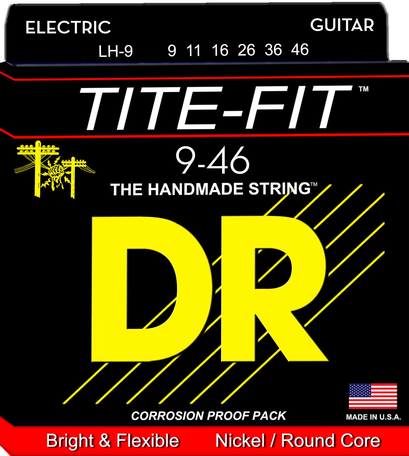 DR Strings Tite-Fit LH-9