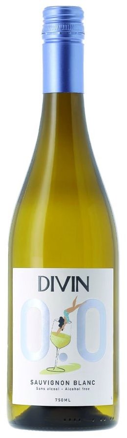 Divin Sauvignon blanc Sparkling 0,75 l, 0,0 % vol.