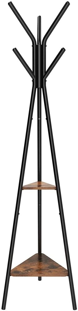 ARTENAT Věšák stojanový PARKER, výška 179 cm, černý