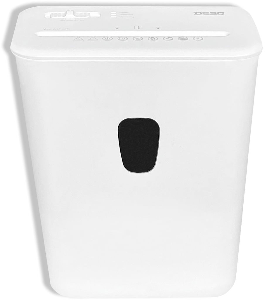 Skartovač DESQ 4 x 38 mm, 15 l, bílý