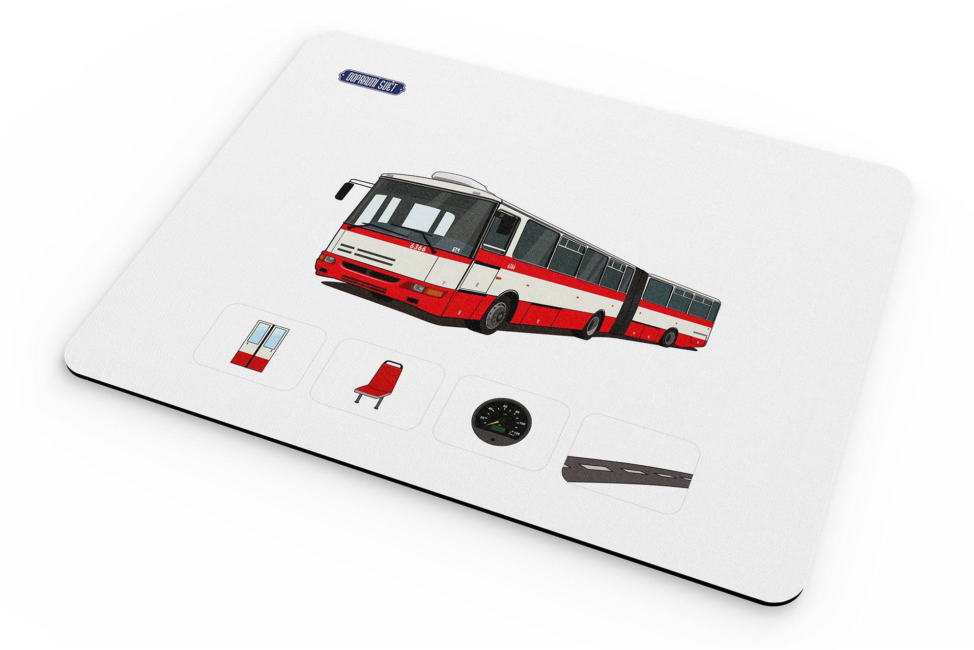 Dopravní svět Podložka pod myš, autobus B961