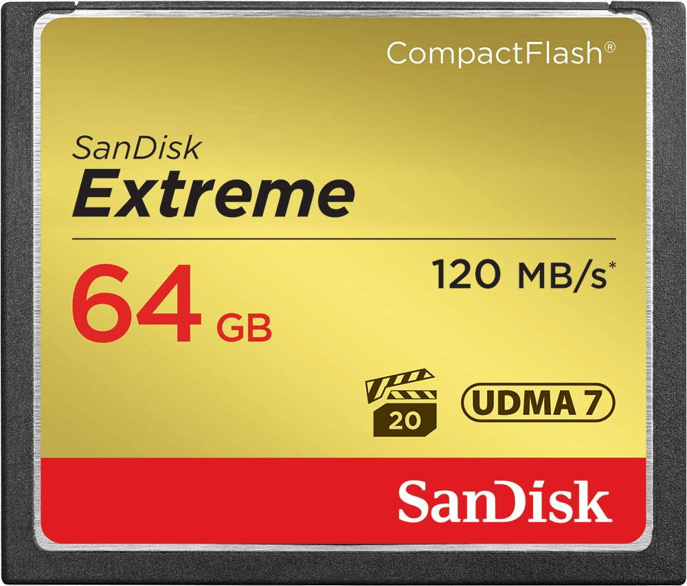 SANDISK Compact Flash 64GB Extreme
