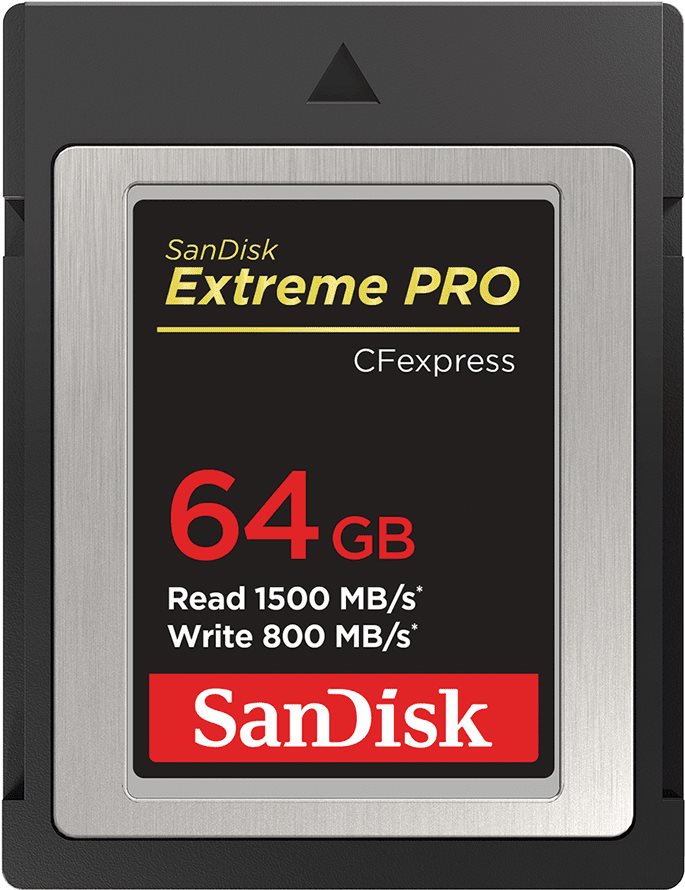 SANDISK Compact Flash Extreme PRO CF expres 64GB, Type B