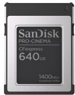SANDISK CFexpress Type B 640GB PRO-CINEMA