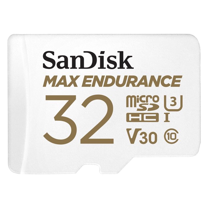 SanDisk MicroSDHC 32GB Max Endurance + SD adaptér