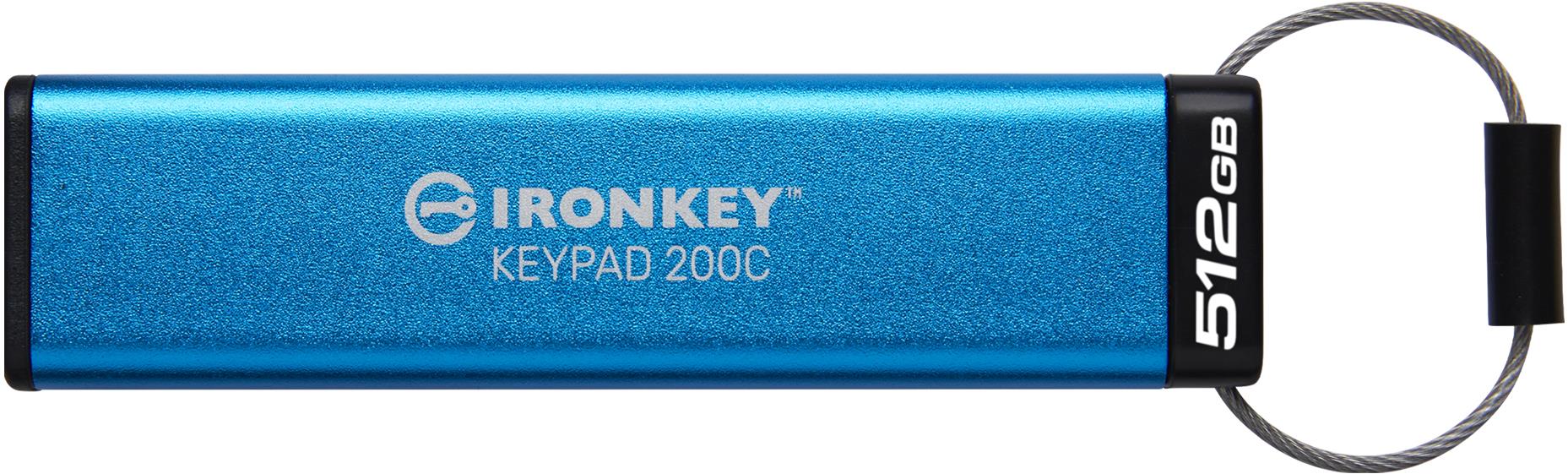 Kingston IronKey Keypad 200C 512GB USB-C