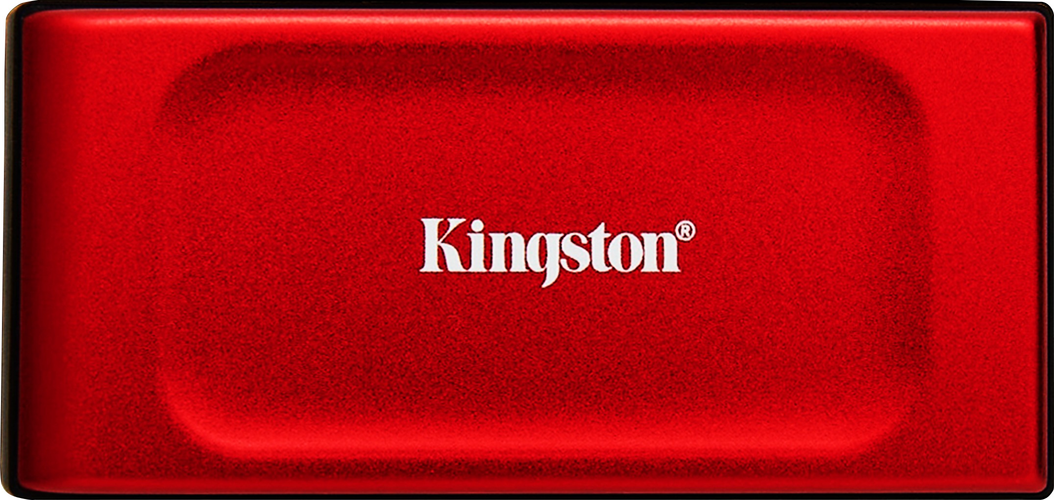 Kingston XS1000 SSD 2TB, červená