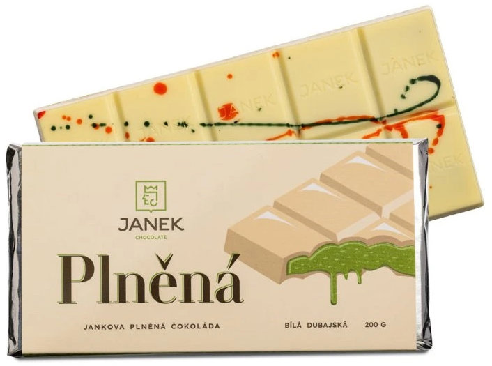 JANKOVA Dubajská čokoláda bílá 200 g
