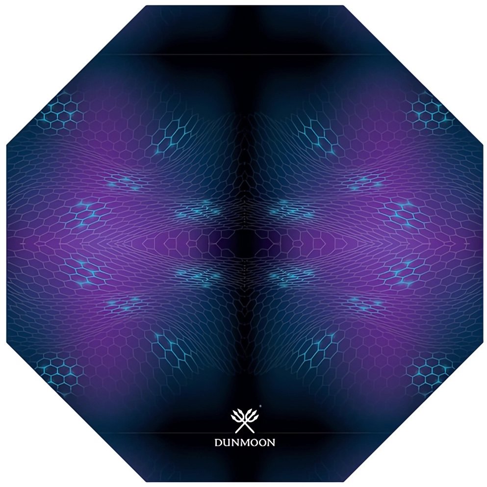 Dunmoon 25955 Ochranná podložka pod herní židle 120 × 4 cm, protiskluzová, hexagon