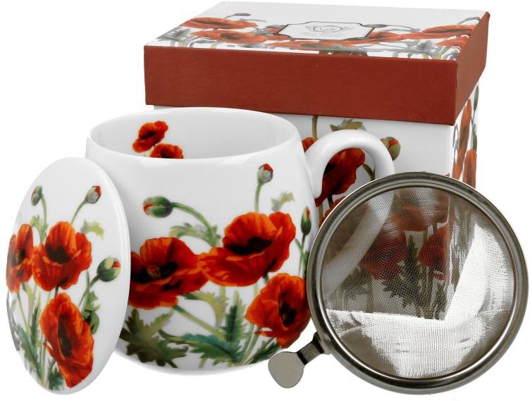 Duo Hrnek na bylinky Vlčí máky 400 ml