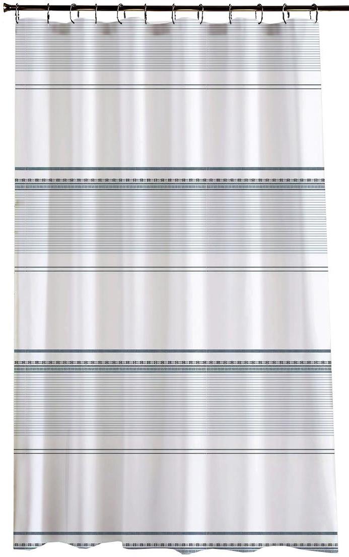 DuraHome Závěs koupelnový 180 × 200 cm PES, vzorovaný_CY-214010