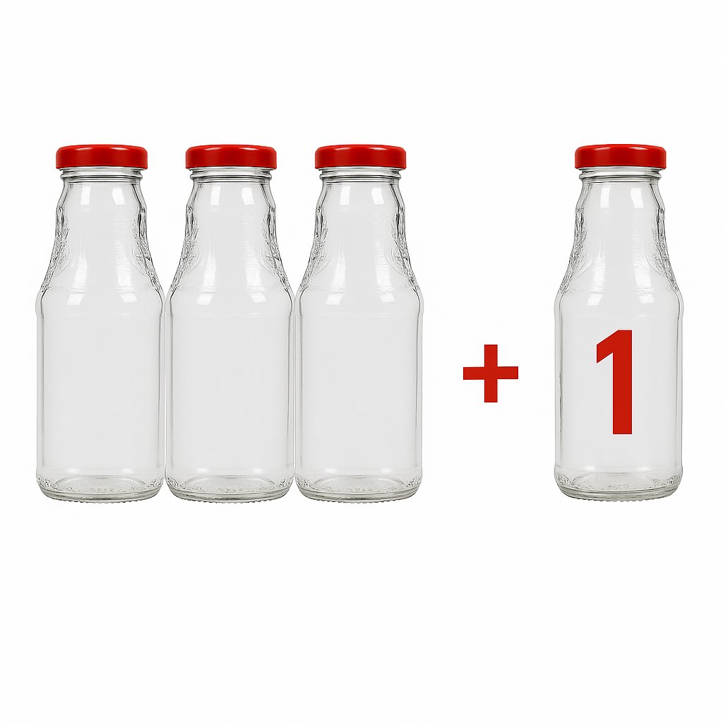 DuraHome Láhev Fruits 330 ml 3+1