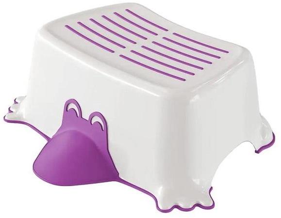 DuraHome Stupínek k wc / umyvadlu duck, fialový