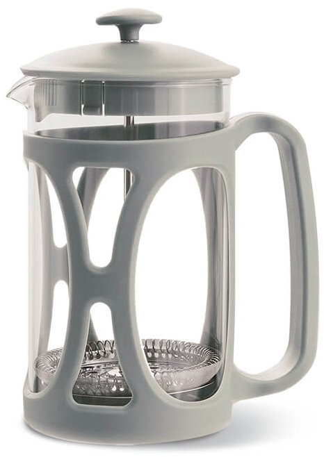 DuraHome Konvice French press, 1000 ml, MR-1663-1000, šedá