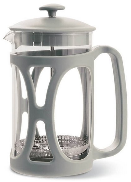 DuraHome Konvice French press, 800 ml, MR-1663-800, šedá