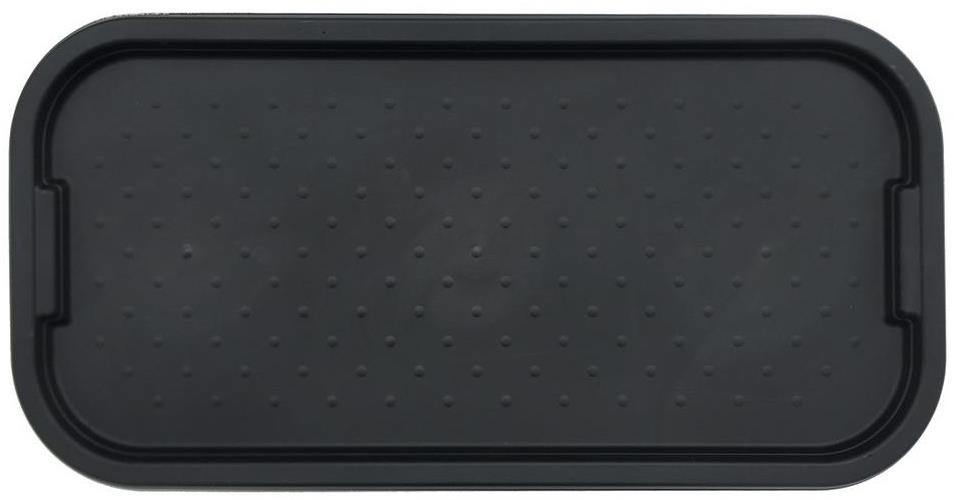 DuraHome Odkapávač na obuv 39 × 79 cm, MULTI, černý