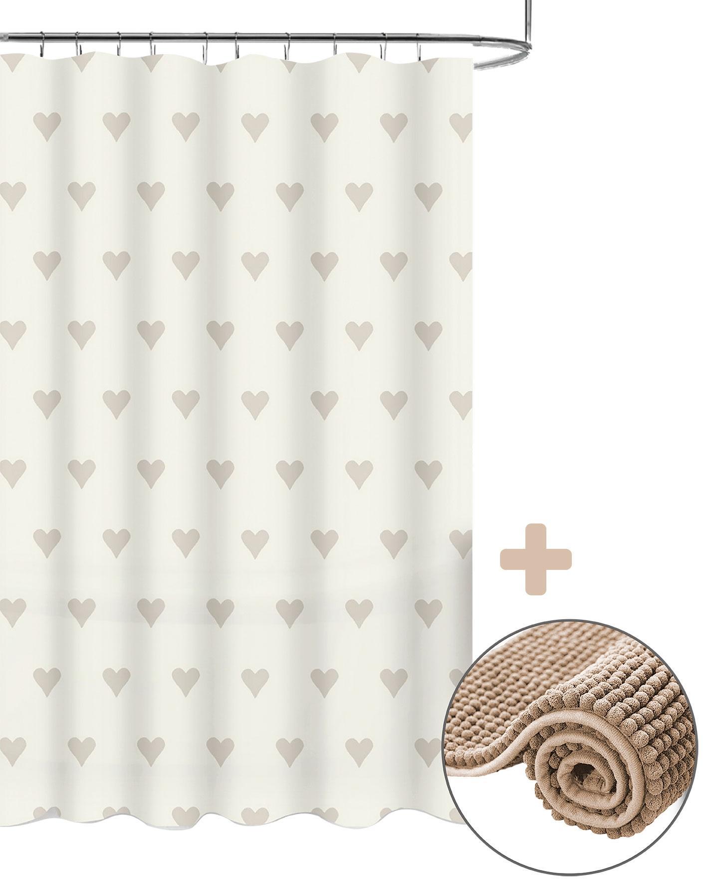 DuraHome PEVA 180 × 200 cm + předložka CHENILL 40 × 60 cm