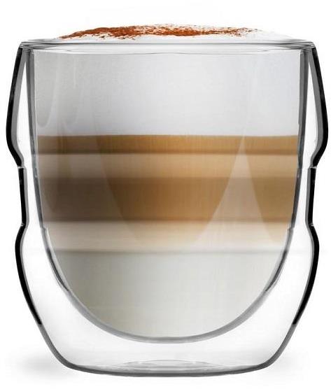 Vialli Design Sklenice, dvoustěnná, 250 ml, 2 ks_SFERICO 7954