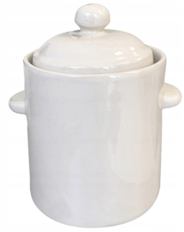 DuraHome Zelák selský s víkem, hermetický, 10 l, béžový