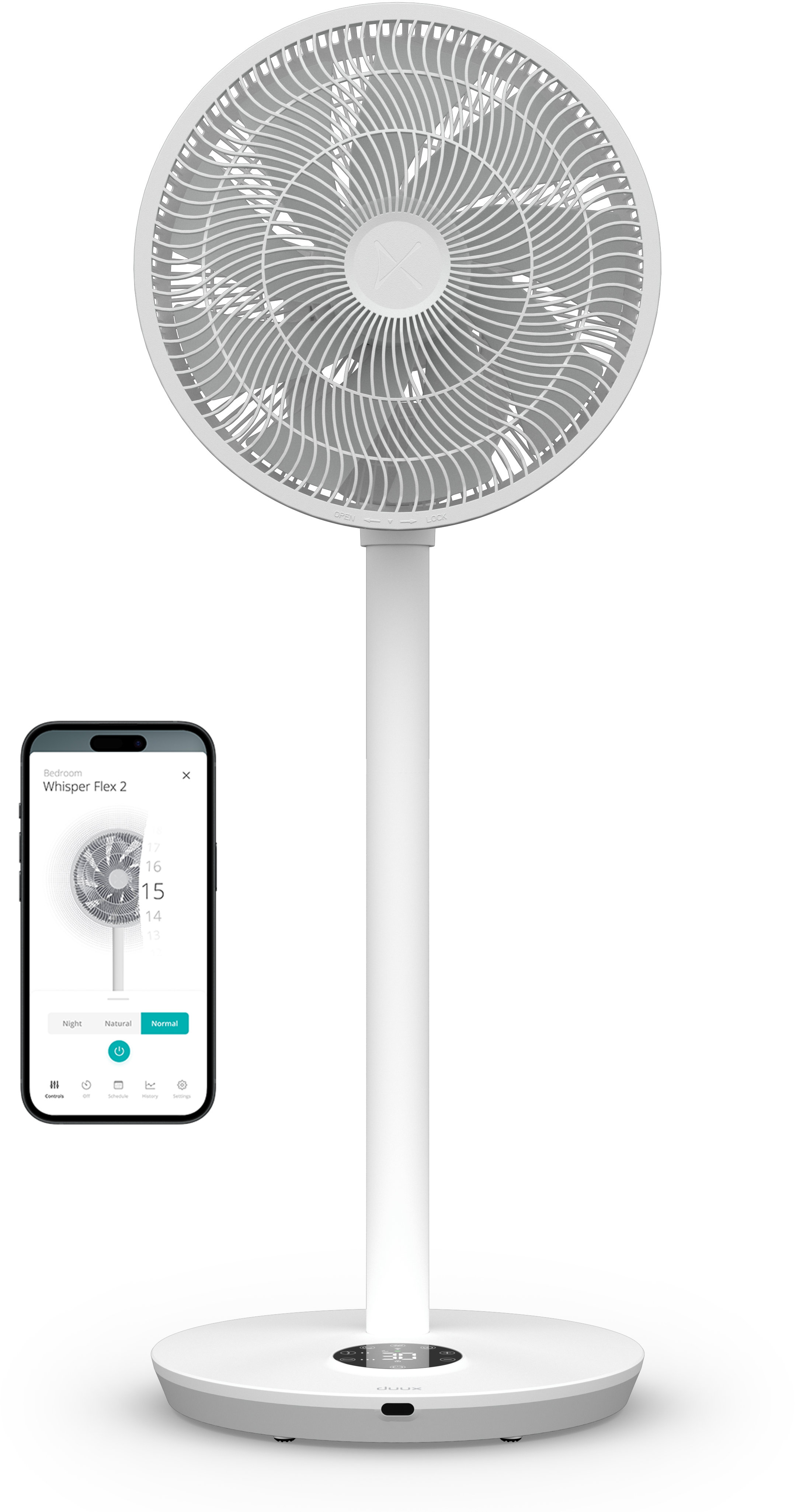 Duux DXCF71 Whisper Flex 2 Smart white