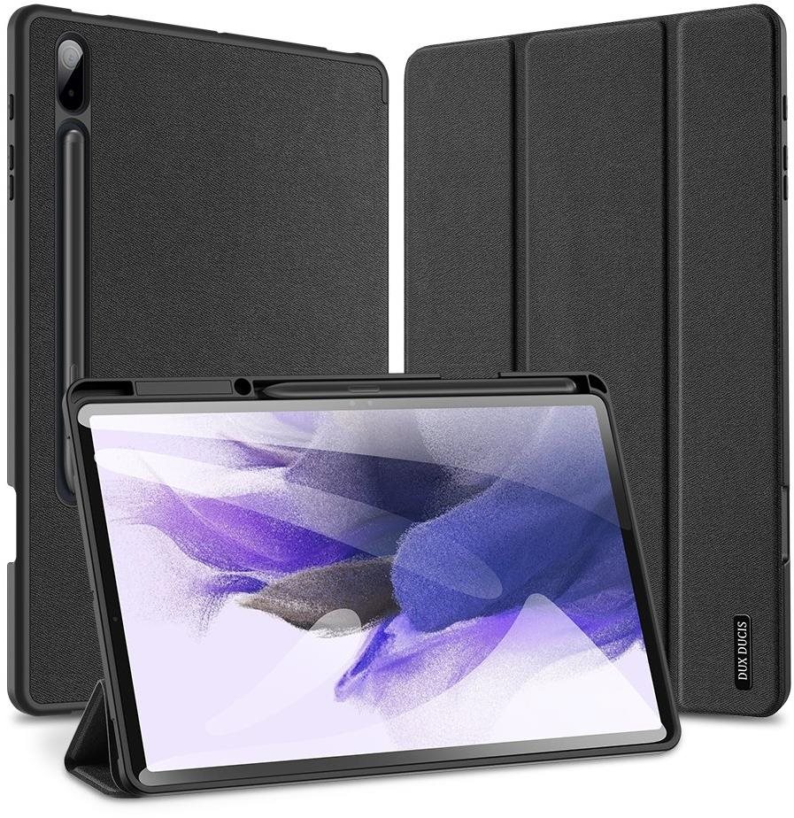 Dux Ducis Domo pouzdro na Samsung Galaxy Tab S7 FE / Tab S7 Plus / Tab S8 Plus, černé
