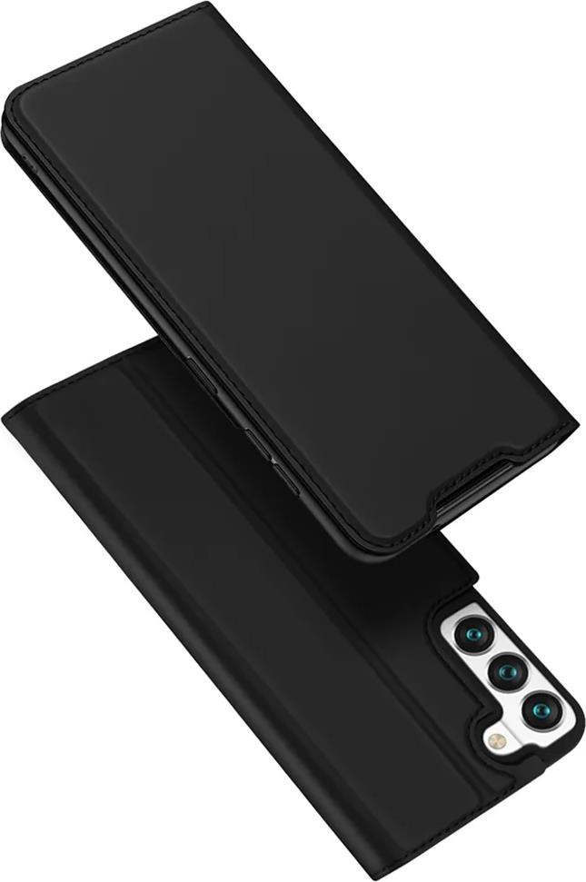 DUX DUCIS Skin Pro flipové kožené pouzdro pro Samsung Galaxy S23 Black