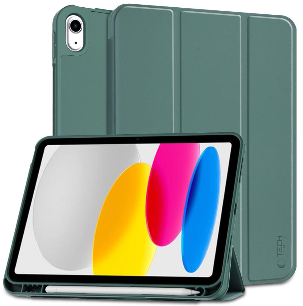 Tech-Protect SC Pen pouzdro na iPad 10.9'' 10gen 2022 / 11'' 11gen 2025, zelené