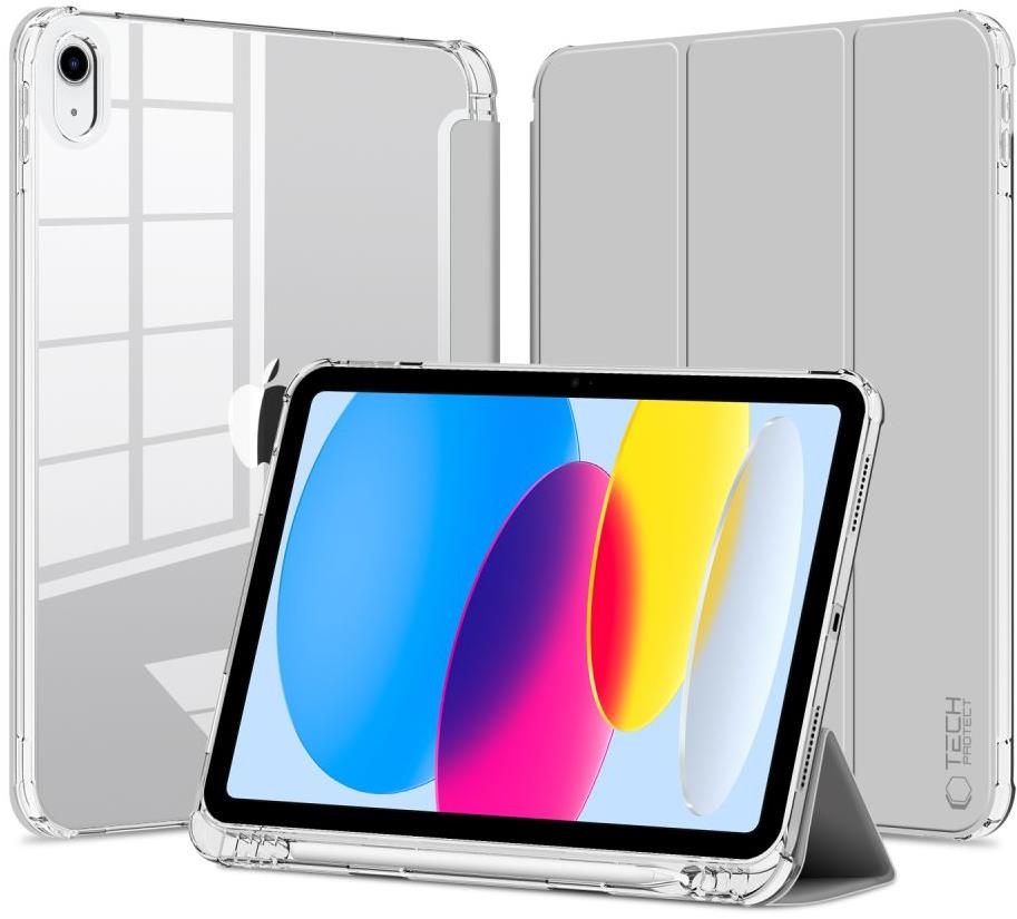 Tech-Protect SC Pen Hybrid pouzdro na iPad 10.9'' 2022 10 gen / 11'' 11gen 2025, šedé
