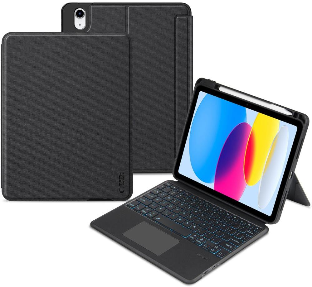 Tech-Protect SC Mag Pen pouzdro s klávesnicí na iPad 10.9'' 10gen 2022 / 11'' 11gen 2025, černé
