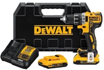 DEWALT Vrtačka AKU 18V XR v kufru TSTAK DCD791D2-QW (2x2 Ah)