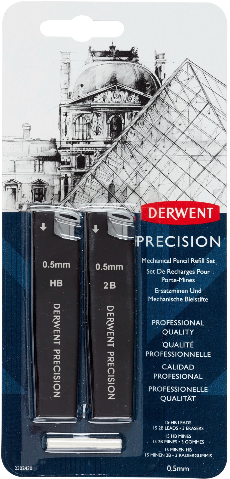 Derwent Precision Mechanical Pencil Refill Set