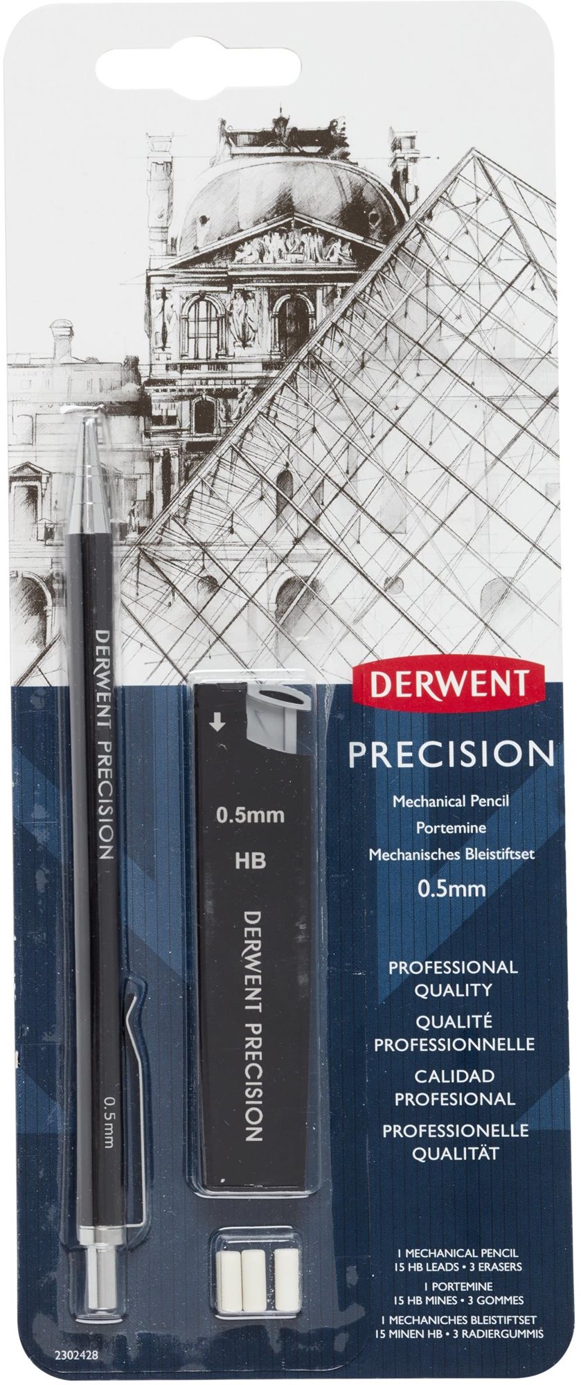 Derwent Precision Mechanical Pencil Set - spolehlivá a přesná tužka pro práci nebo studium.