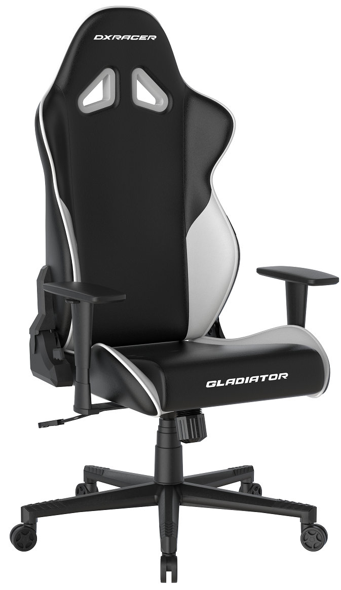 DXRACER GLADIATOR černo-bílá