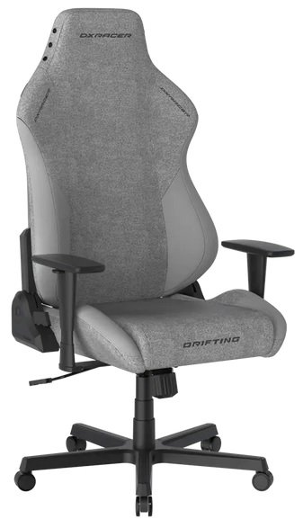 DXRacer Drifting šedá, koženka-látka