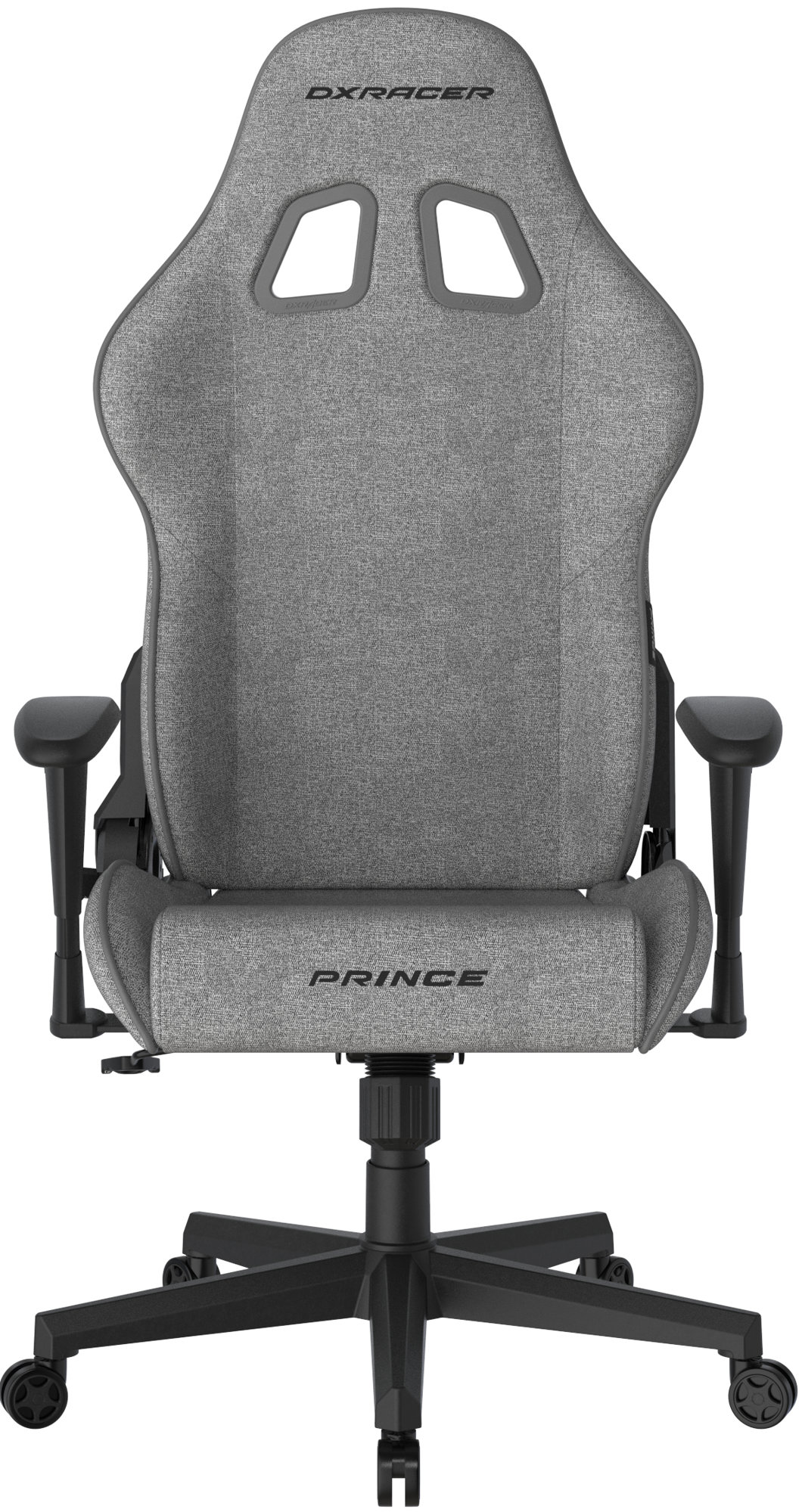 DXRacer PRINCE šedá, látková