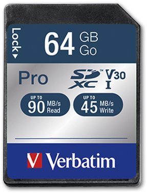 Verbatim SDXC 64GB Pro