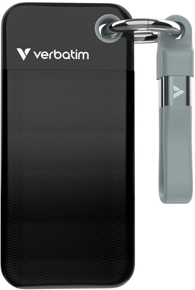VERBATIM Pocket SSD 128GB černá/šedá