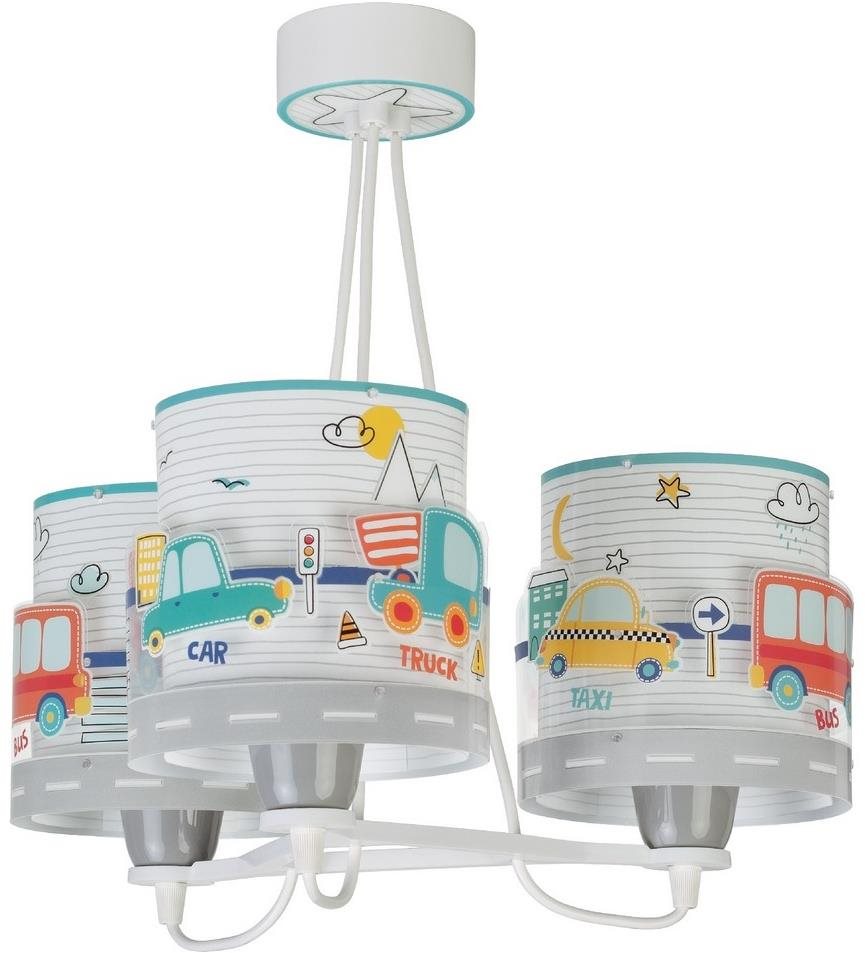 Dalber 61687 - Dětský lustr BABY TRAVEL 3xE27/60W/230V