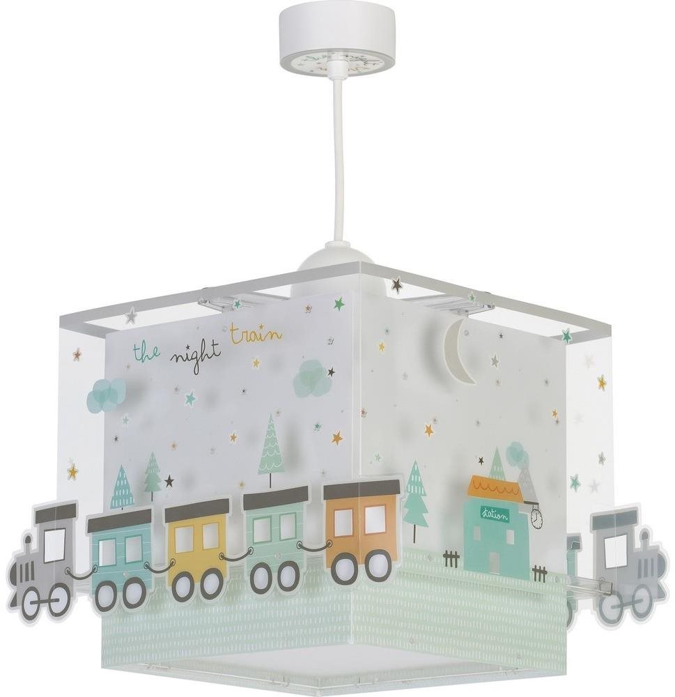 Dalber D-63532 - Dětský lustr TRAIN 1xE27/60W/230V