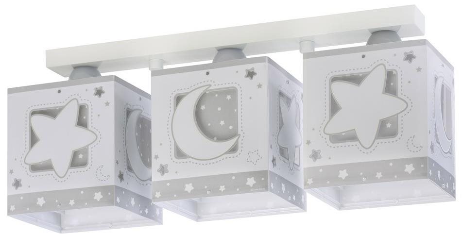 Dalber 63233Ne - Dětské stropní svítidlo MOONLIGHT 3xE27/60W/230V