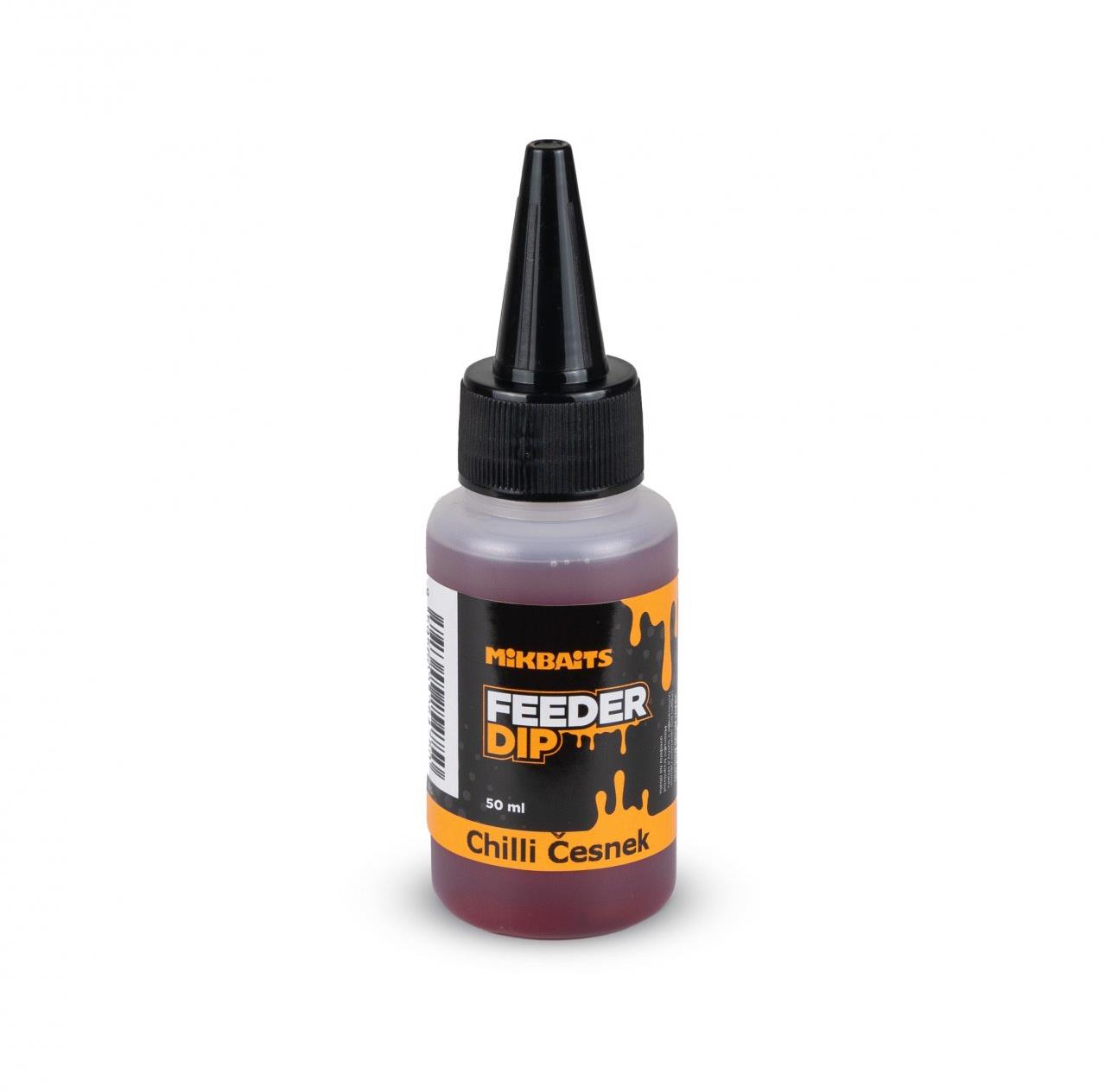 Mikbaits Feeder dip Chilli Česnek 50 ml