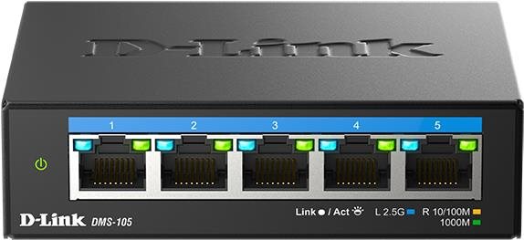 D-Link DMS-107 7-portový gigabitový switch