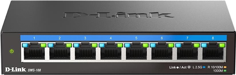 D-Link DMS-107 7-portový gigabitový switch