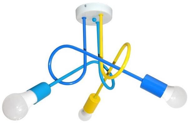 Dětské stropní svítidlo OXFORD 3xE27/60W/230V